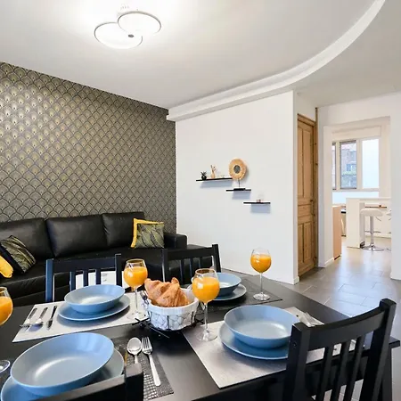 Appart T3 Spacieux & Cosy Face A La Gare Apartment *